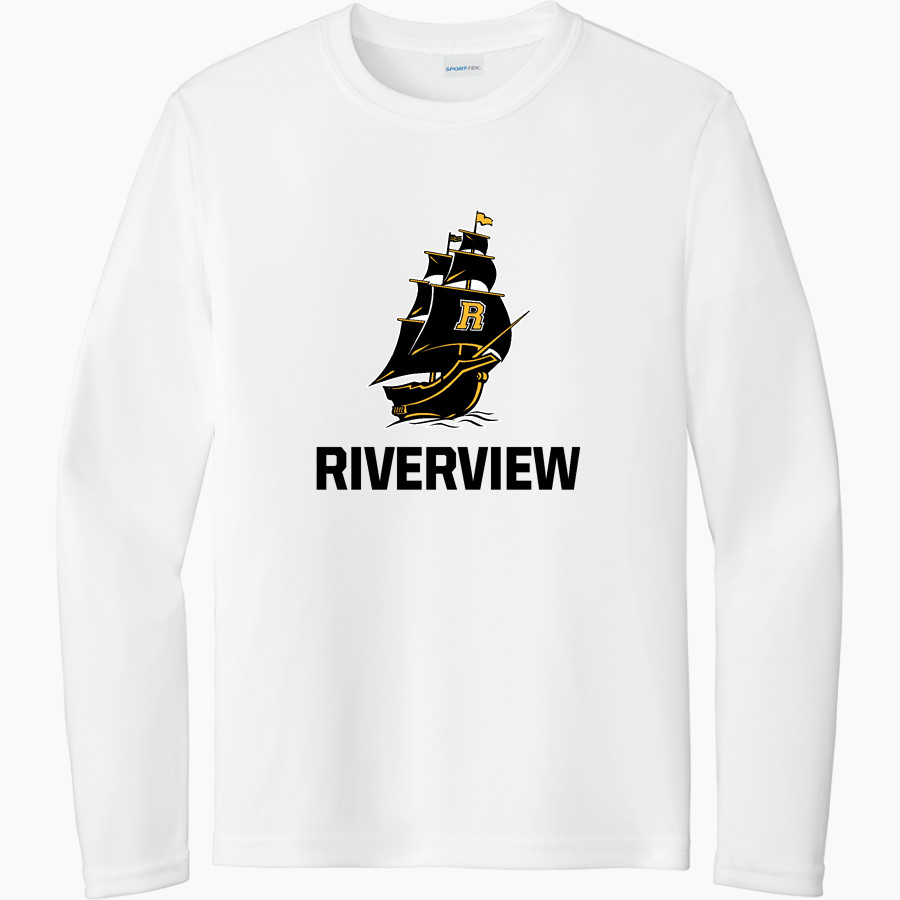 RIVERVIEW HIGH SCHOOL RAIDERS Sport-Tek Youth Long Sleeve PosiCharge Competitor Tee