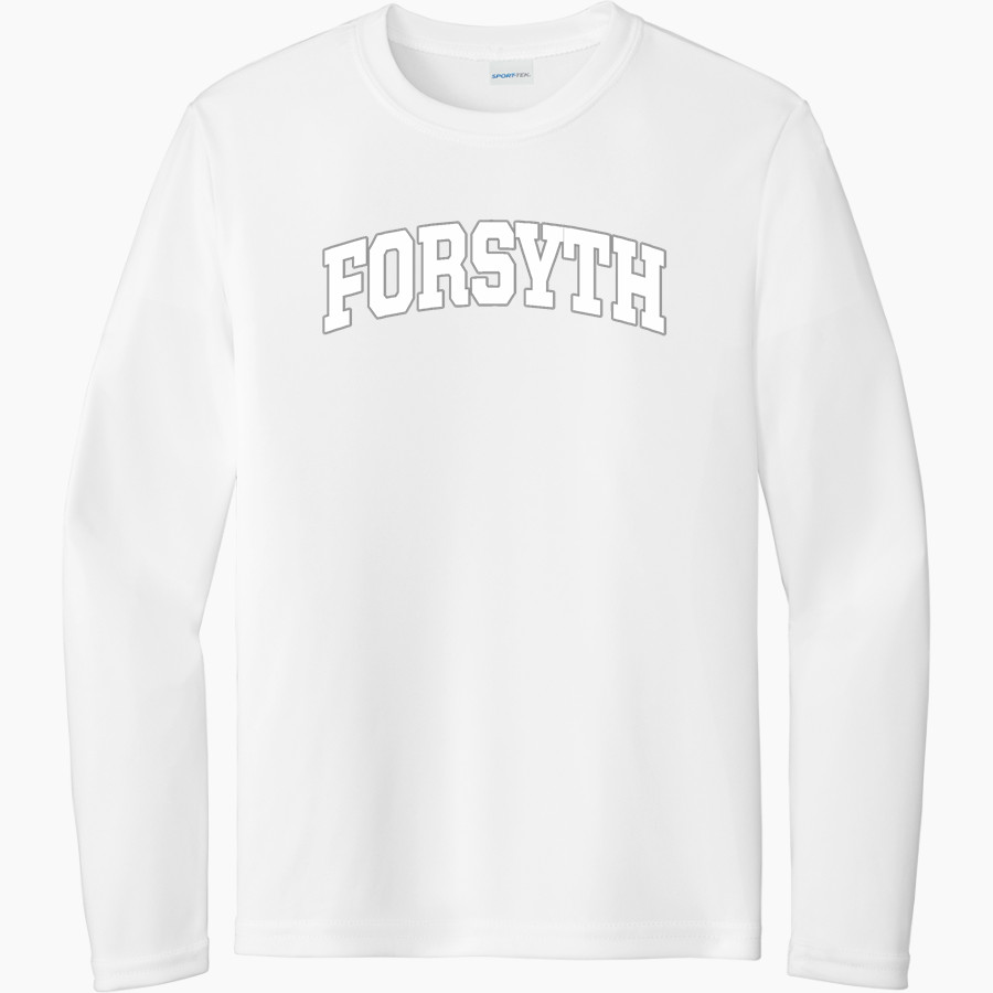 FORSYTH HIGH SCHOOL DOGIES Sport-Tek Youth Long Sleeve PosiCharge Competitor Tee