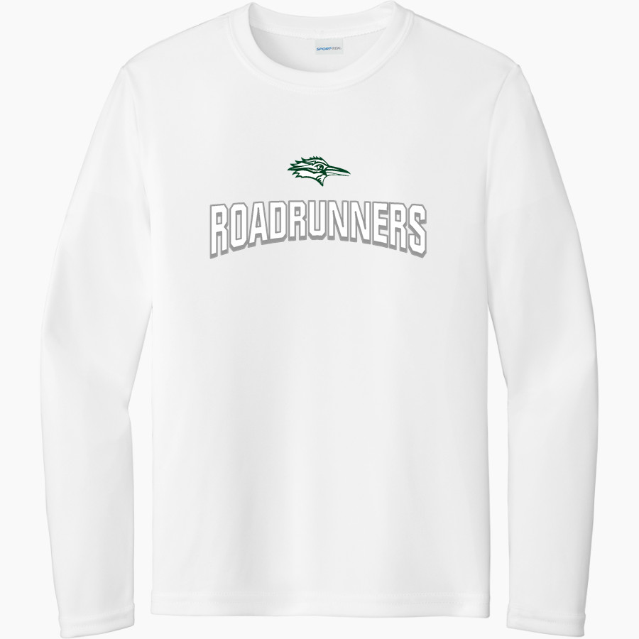 Park Roadrunners <span class="pdp-name-mascot">Park Roadrunners</span> Sport-Tek Youth Long Sleeve PosiCharge Competitor Tee