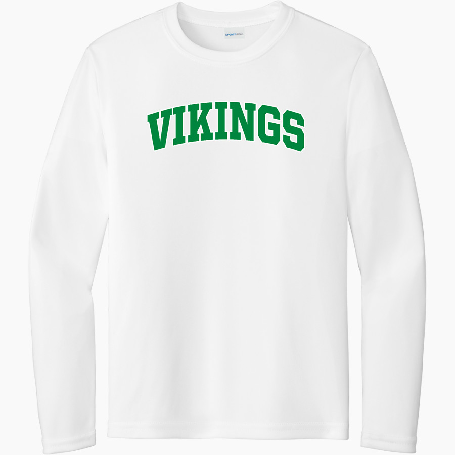Salem Baptist Vikings Sport-Tek Youth Long Sleeve PosiCharge Competitor Tee