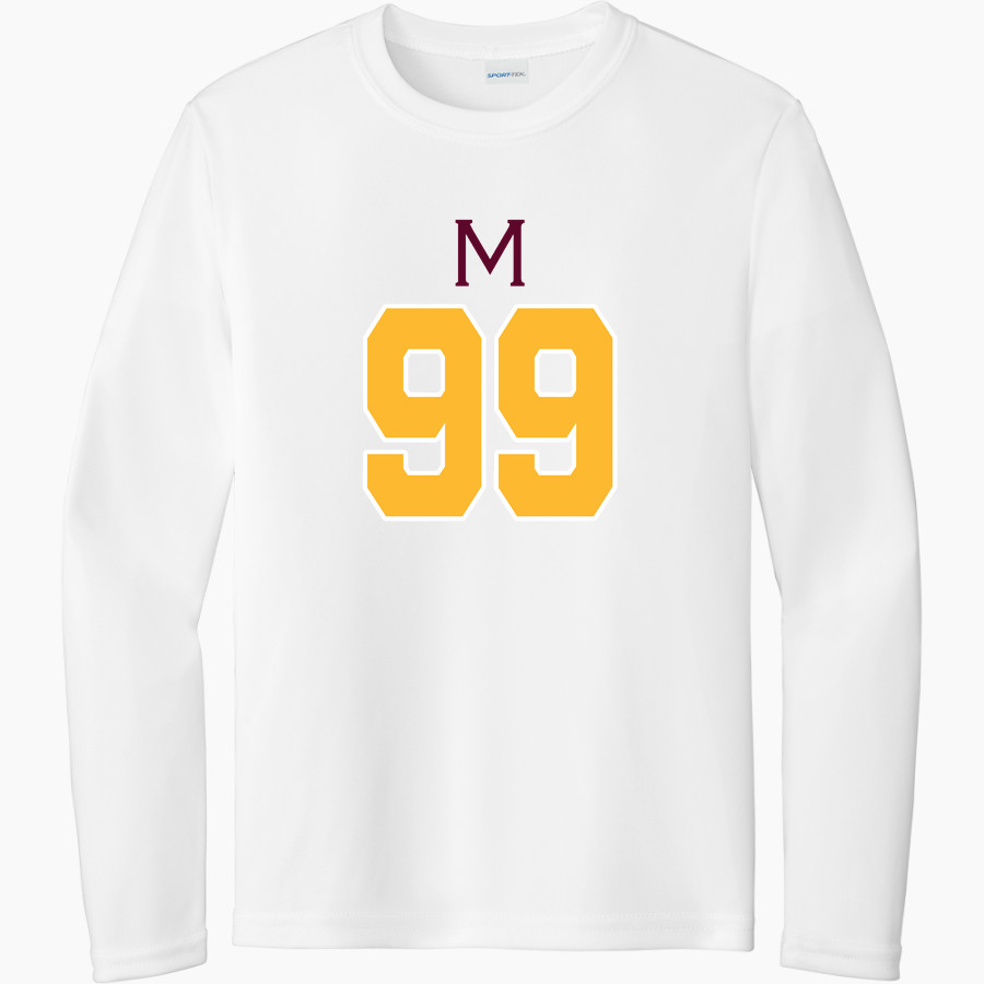 Marianapolis Prep Golden Knights <span class="pdp-name-mascot">Marianapolis Prep Golden Knights</span> Sport-Tek Youth Long Sleeve PosiCharge Competitor Tee