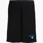 Legacy Rams Sport-Tek Youth Competitor Shorts Front Thumbnail