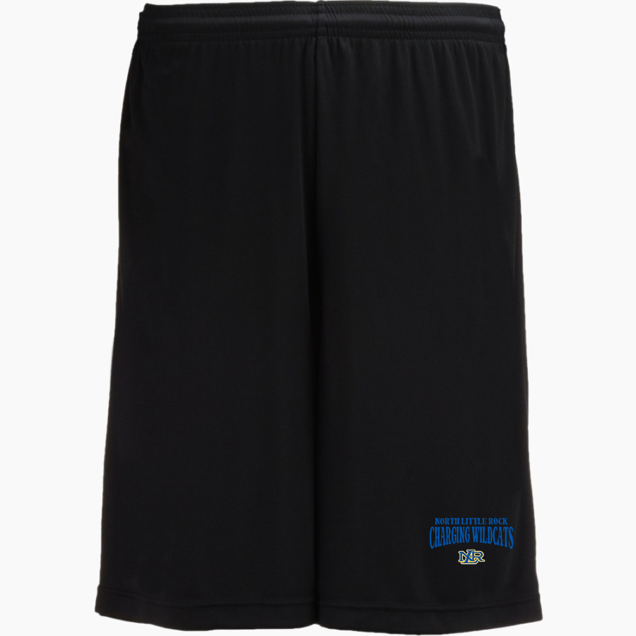 NORTH LITTLE ROCK HIGH SCHOOL CHARGING WILDCATS Sport-Tek Youth Competitor Shorts
