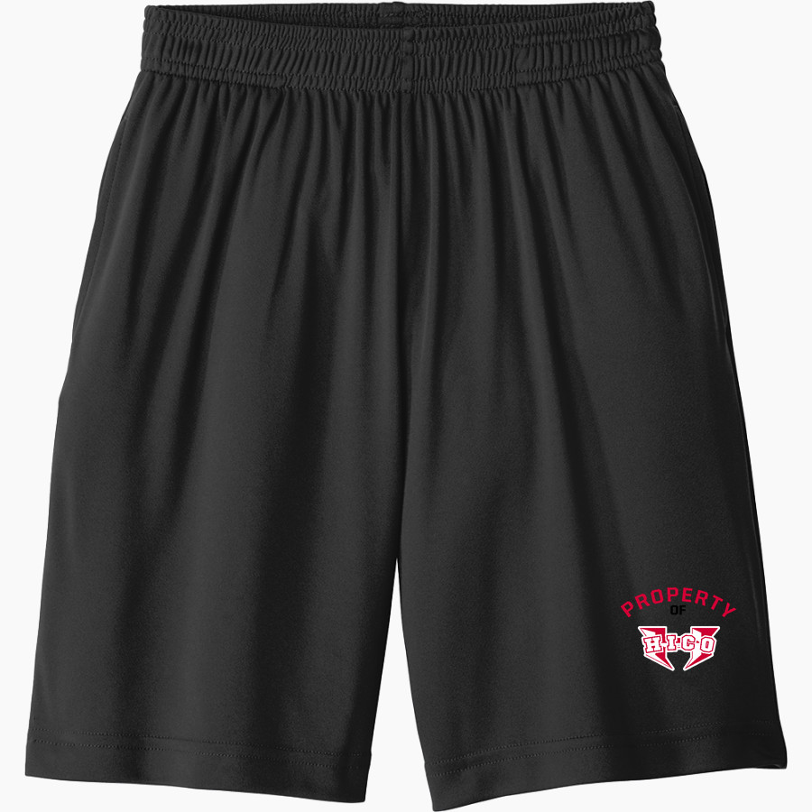 HICO HIGH SCHOOL TIGERS <span class="pdp-name-mascot">HICO TIGERS</span> Sport-Tek Youth PosiCharge Competitor Pocketed Short