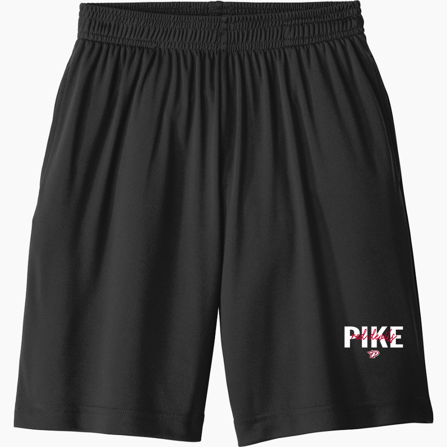 Pike Red Devils <span class="pdp-name-mascot">Pike Red Devils</span> Sport-Tek Youth PosiCharge Competitor Pocketed Short
