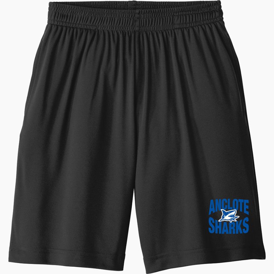 ANCLOTE HIGH SCHOOL SHARKS <span class="pdp-name-mascot">ANCLOTE SHARKS</span> Sport-Tek Youth PosiCharge Competitor Pocketed Short