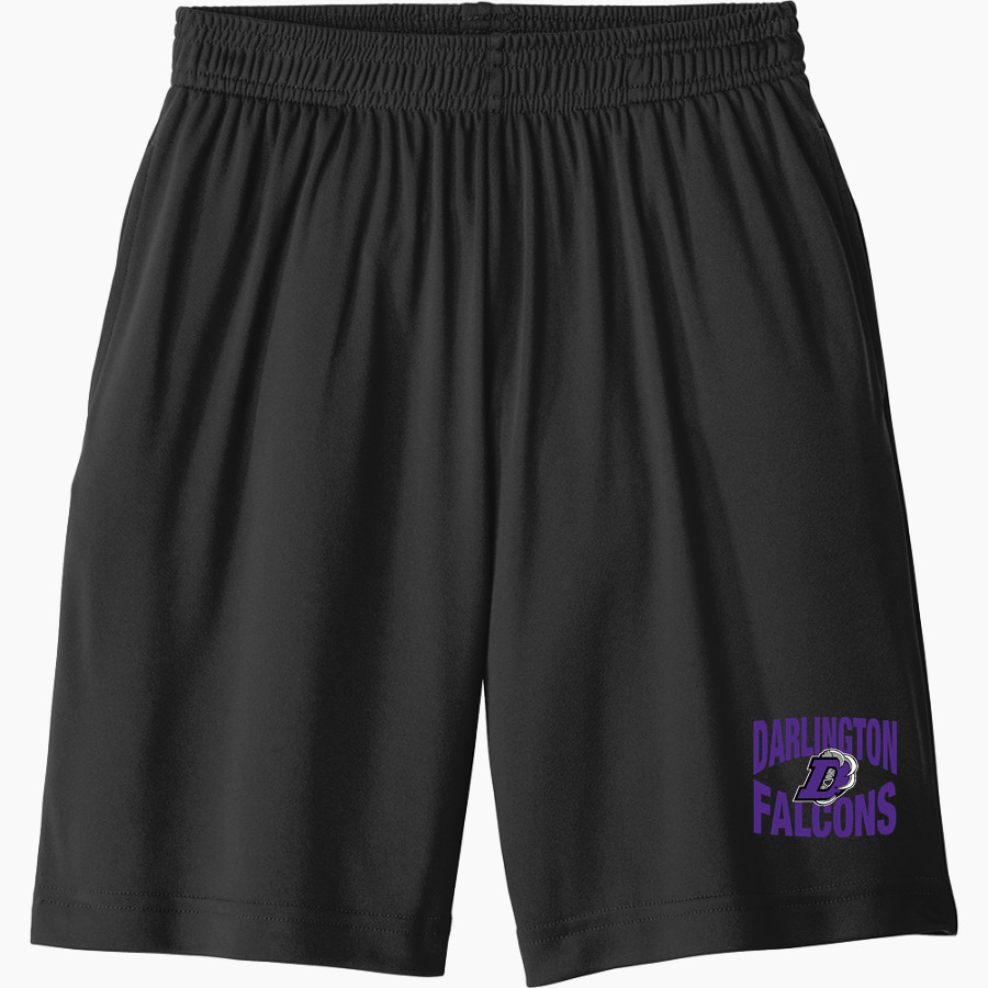 DARLINGTON HIGH SCHOOL FALCONS Sport-Tek Youth PosiCharge Competitor Pocketed Short