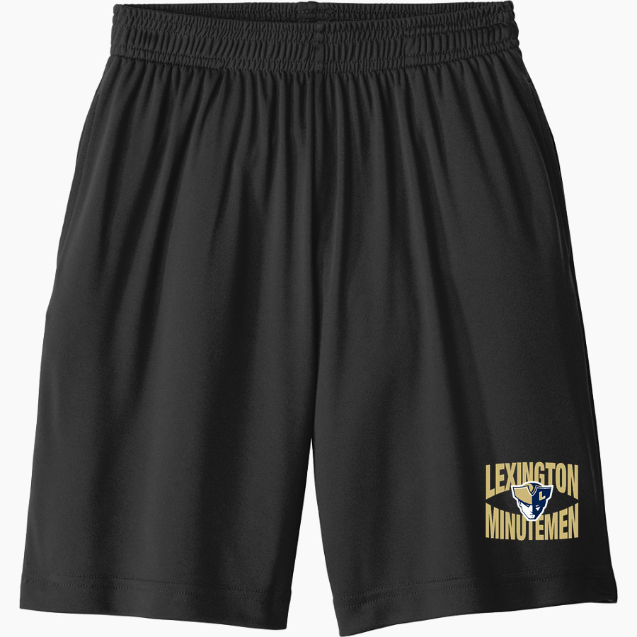 LEXINGTON HIGH SCHOOL MINUTEMEN <span class="pdp-name-mascot">LEXINGTON MINUTEMEN</span> Sport-Tek Youth PosiCharge Competitor Pocketed Short