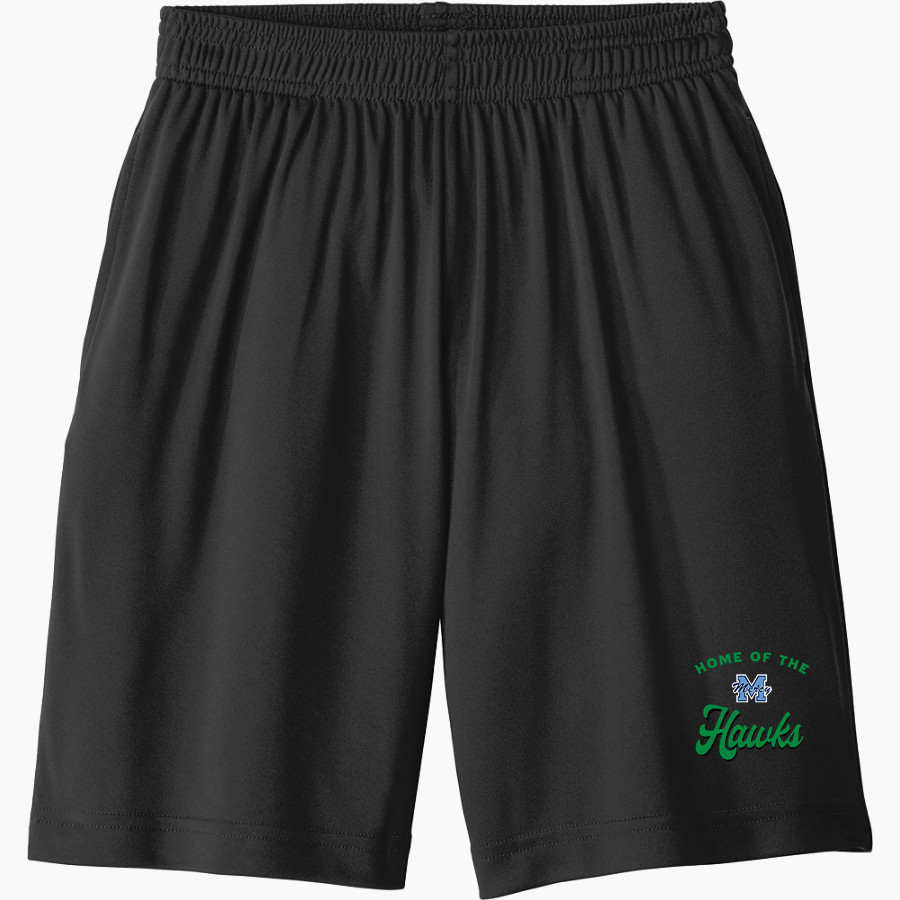 Mount Alvernia Academy Hawks Sport-Tek Youth PosiCharge Competitor Pocketed Short