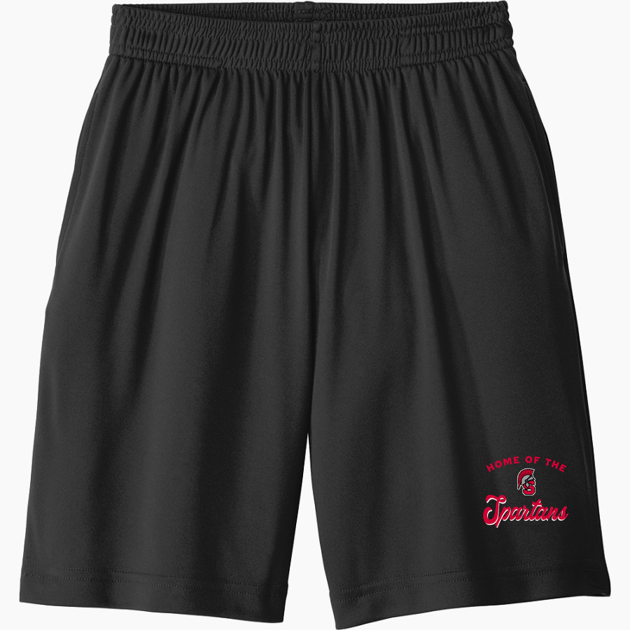SPRINGFIELD SPARTANS The Online Store <span class="pdp-name-mascot">SPRINGFIELD SPARTANS</span> Sport-Tek Youth PosiCharge Competitor Pocketed Short