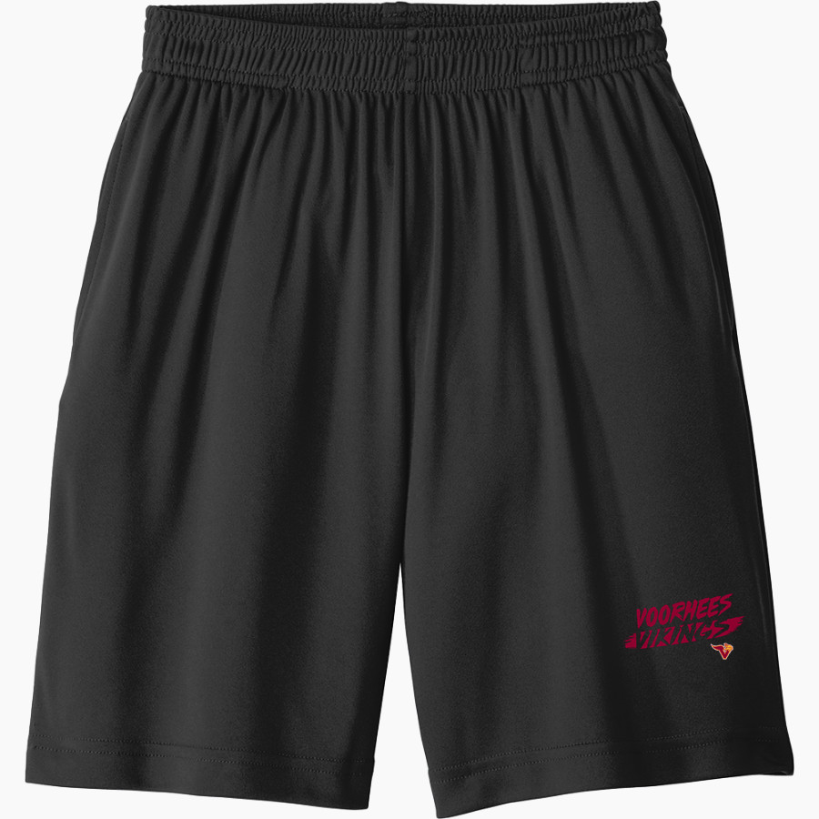 VOORHEES VIKINGS official sideline store <span class="pdp-name-mascot">VOORHEES VIKINGS</span> Sport-Tek Youth PosiCharge Competitor Pocketed Short
