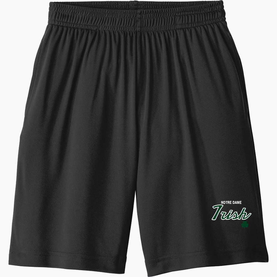 Notre Dame Irish Sport-Tek Youth PosiCharge Competitor Pocketed Short
