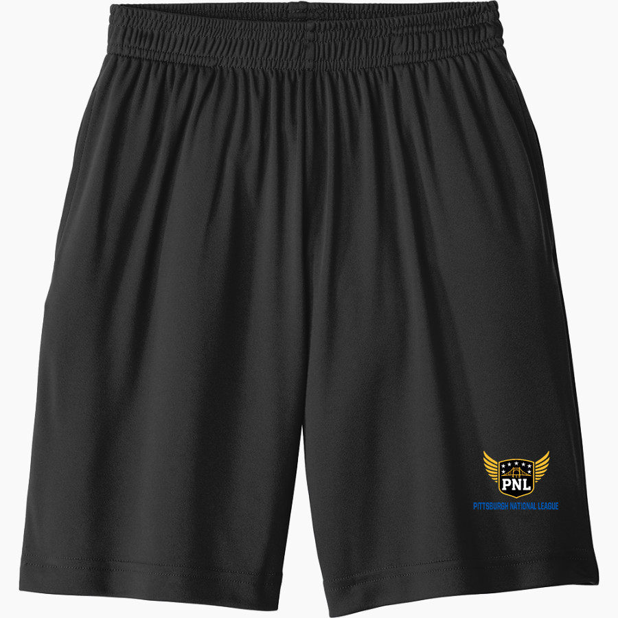 PITTSBURGH NATIONAL LEAGUE PITTSBURGH NATIONAL <span class="pdp-name-mascot">PITTSBURGH NATIONAL LEAGUE</span> Sport-Tek Youth PosiCharge Competitor Pocketed Short