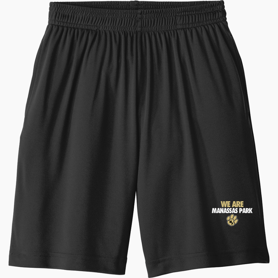 Manassas Park Cougars Sport-Tek Youth PosiCharge Competitor Pocketed Short