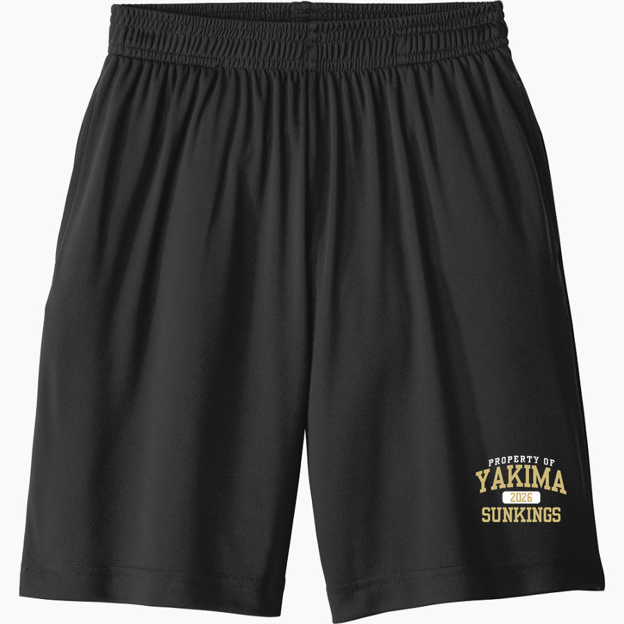 Yakima Sunkings Sunkings <span class="pdp-name-mascot">Yakima Sunkings</span> Sport-Tek Youth PosiCharge Competitor Pocketed Short