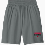 Wheeling University Cardinals Online Store Sport-Tek Youth PosiCharge Competitor Pocketed Short Front Thumbnail