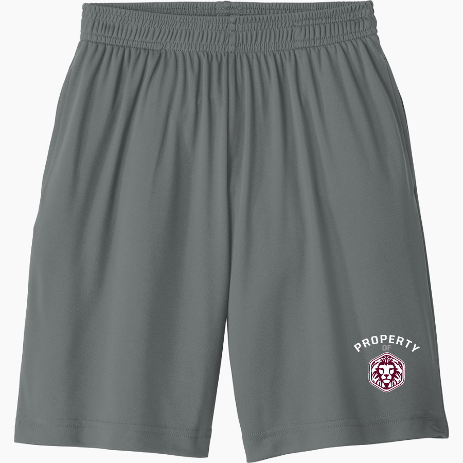 FAITH CHRISTIAN ACADEMY LIONS <span class="pdp-name-mascot">FAITH LIONS</span> Sport-Tek Youth PosiCharge Competitor Pocketed Short