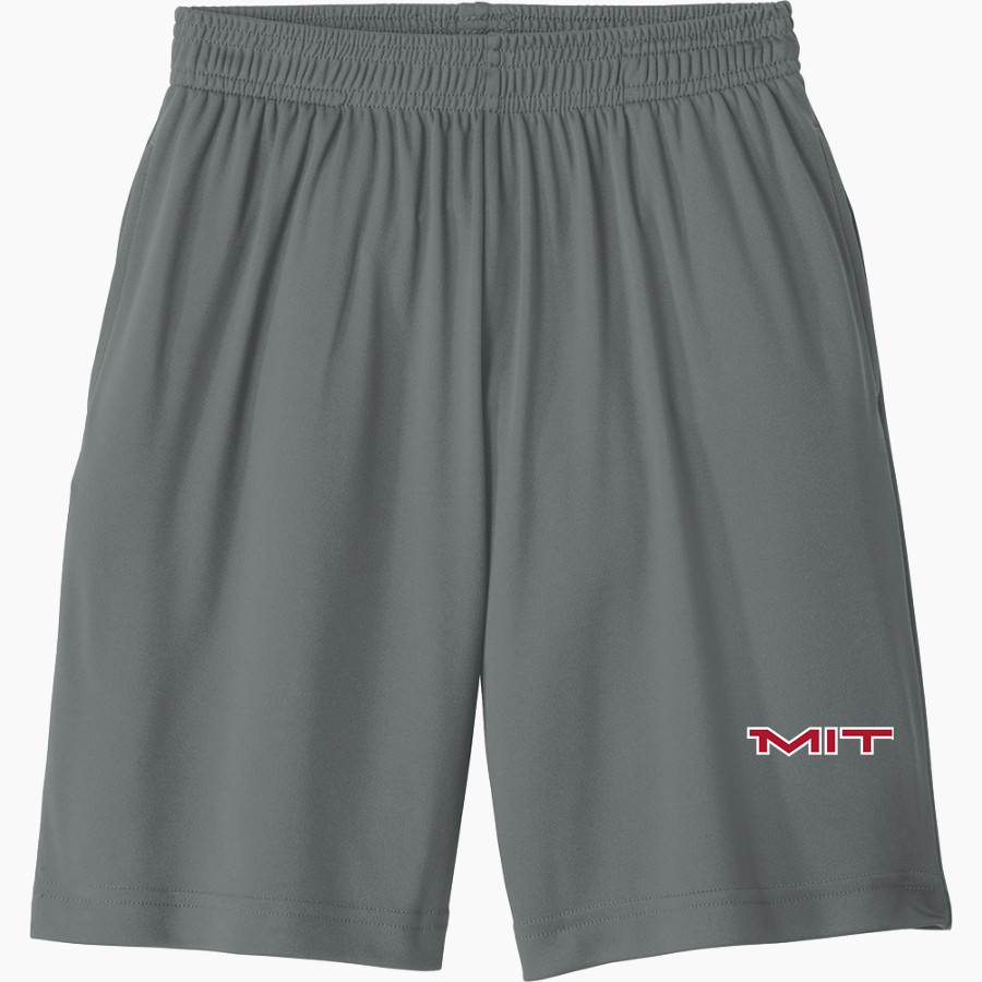 Massachusetts Institute of Technology Sport-Tek Youth PosiCharge Competitor Pocketed Short