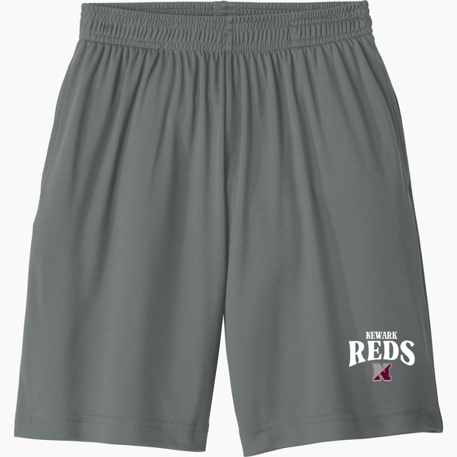 NEWARK HIGH SCHOOL REDS <span class="pdp-name-mascot">NEWARK REDS</span> Sport-Tek Youth PosiCharge Competitor Pocketed Short