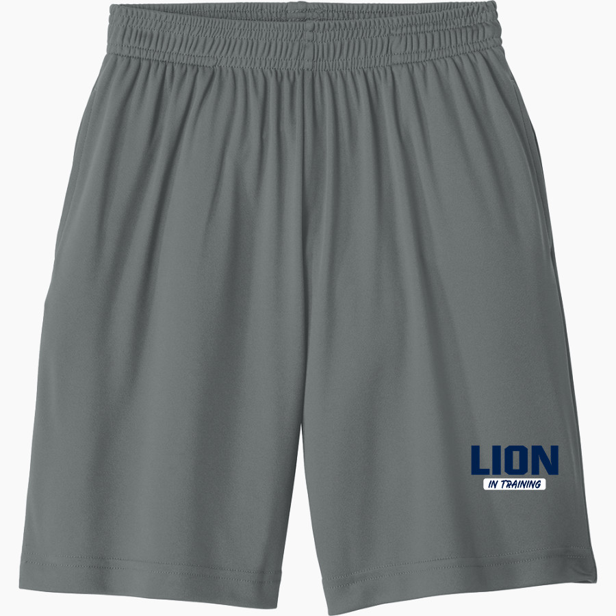 Calvary Lions Sport-Tek Youth PosiCharge Competitor Pocketed Short