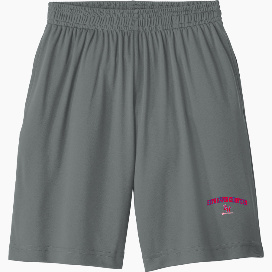 BETH HAVEN CHRISTIAN School Online Apparel Store <span class="pdp-name-mascot">BETH HAVEN CHRISTIAN BEARCATS</span> Sport-Tek Youth PosiCharge Competitor Pocketed Short