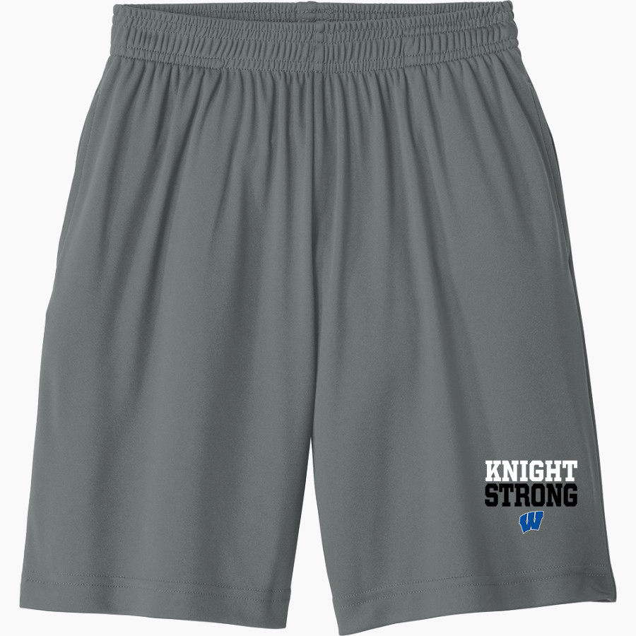 WINDSOR ACADEMY KNIGHTS <span class="pdp-name-mascot">WINDSOR ACADEMY KNIGHTS</span> Sport-Tek Youth PosiCharge Competitor Pocketed Short