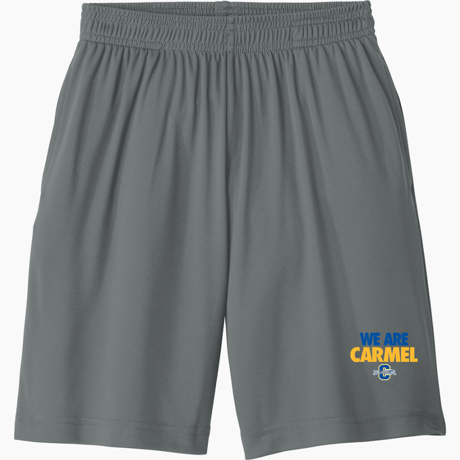 Carmel Greyhounds Greyhounds <span class="pdp-name-mascot">Carmel Greyhounds</span> Sport-Tek Youth PosiCharge Competitor Pocketed Short