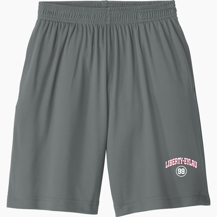 Liberty-Eylau Leopards Sport-Tek Youth PosiCharge Competitor Pocketed Short