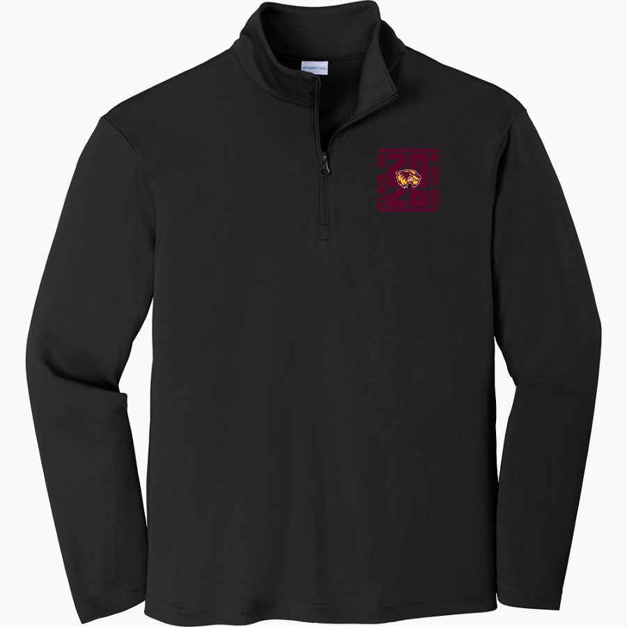 Au Gres-Sims HIGH SCHOOL WOLVERINES <span class="pdp-name-mascot">AU GRES - SIMS WOLVERINES</span> Sport-Tek Youth PosiCharge Competitor 1/4-Zip Pullover