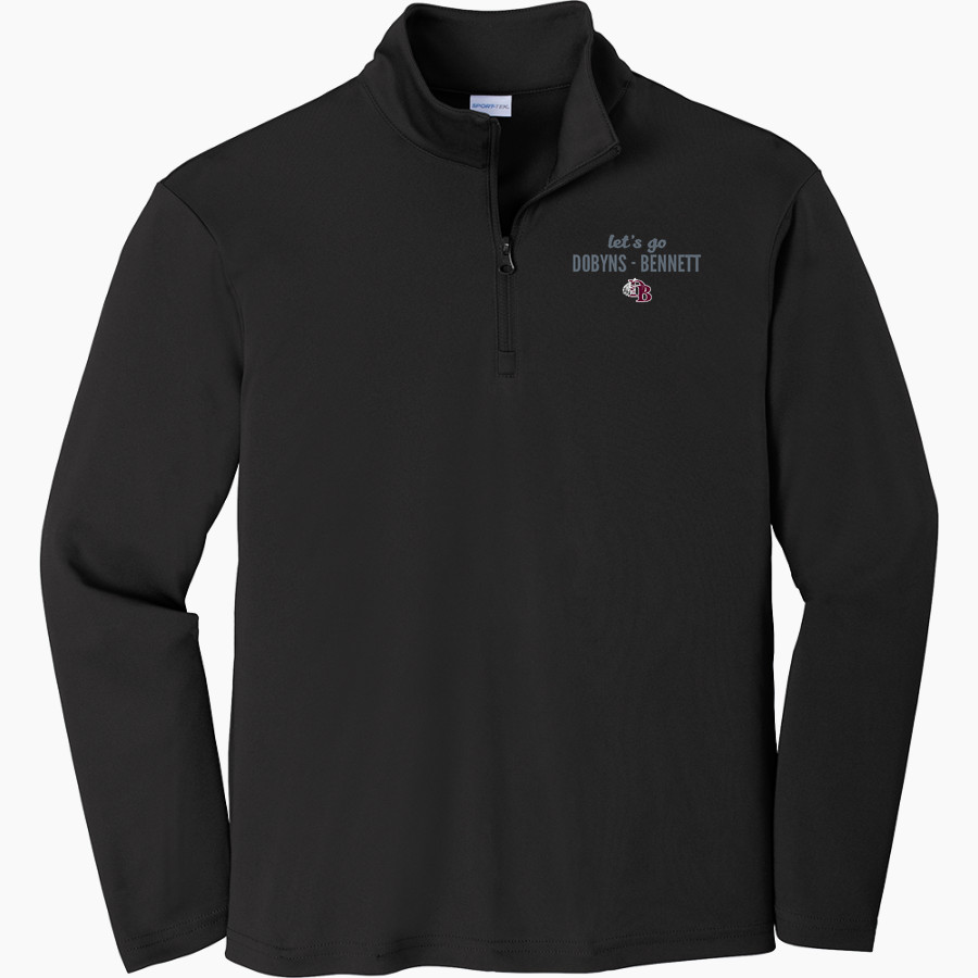 DOBYNS-BENNETT HIGH SCHOOL INDIANS <span class="pdp-name-mascot">DOBYNS - BENNETT INDIANS</span> Sport-Tek Youth PosiCharge Competitor 1/4-Zip Pullover