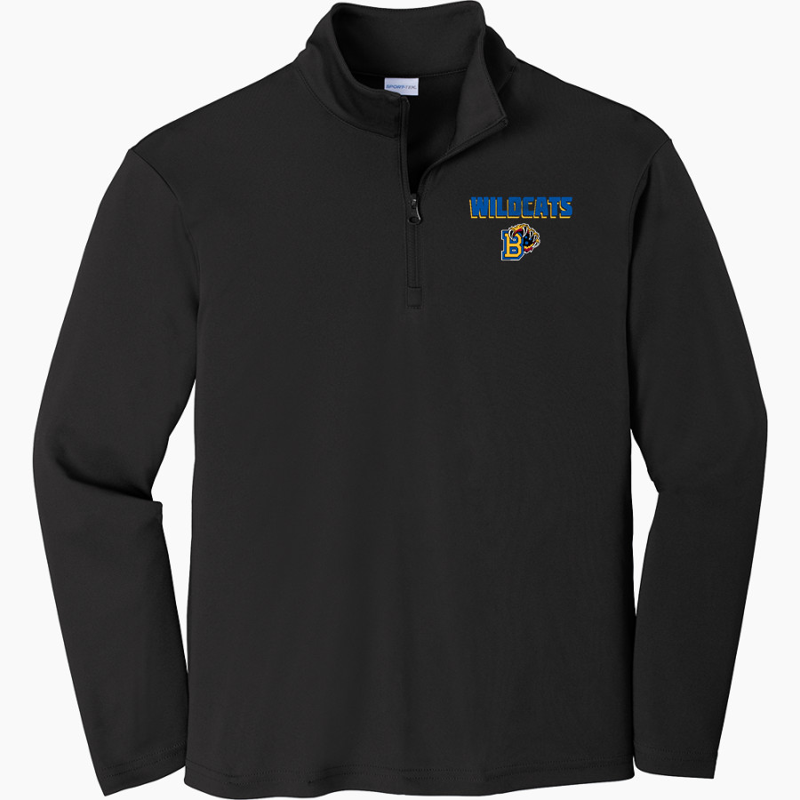 Brawley Union Wildcats <span class="pdp-name-mascot">Brawley Union Wildcats</span> Sport-Tek Youth PosiCharge Competitor 1/4-Zip Pullover