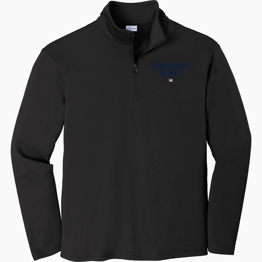Macalester Scots <span class="pdp-name-mascot">Macalester Scots</span> Sport-Tek Youth PosiCharge Competitor 1/4-Zip Pullover