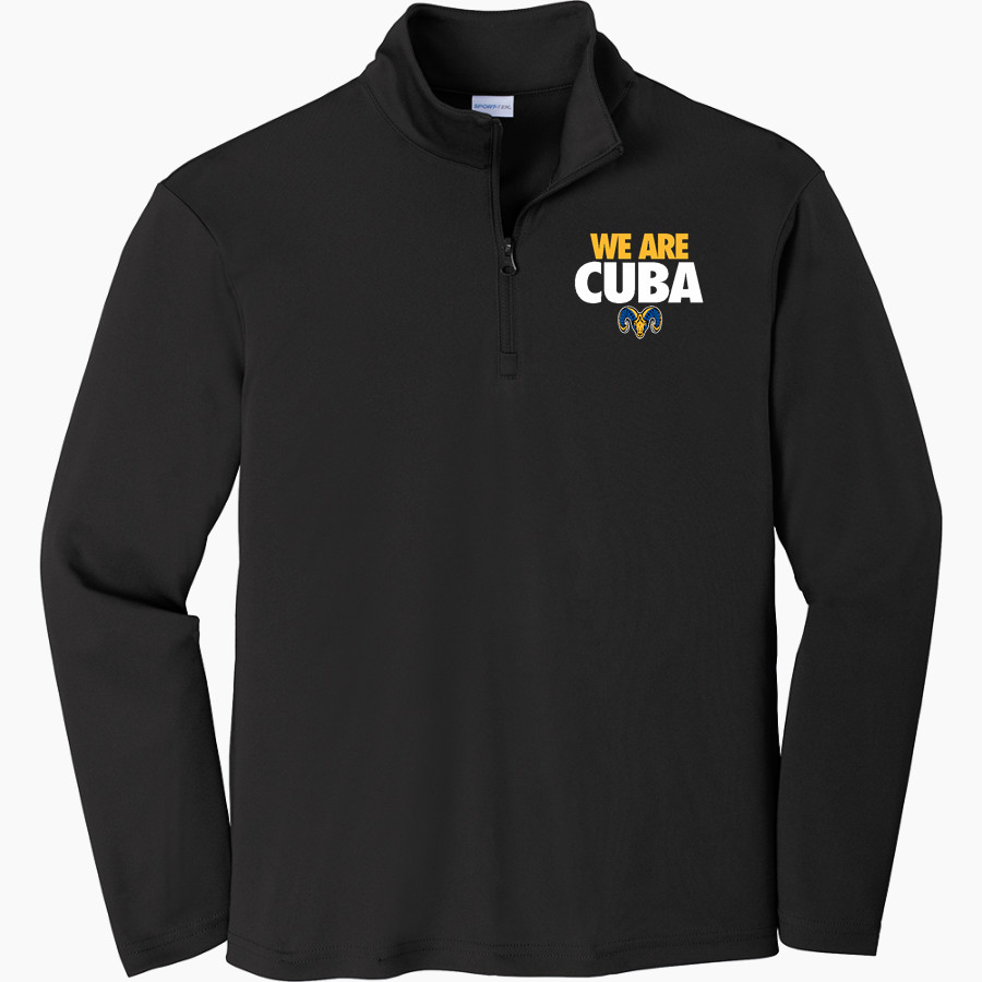 CUBA HIGH SCHOOL RAMS <span class="pdp-name-mascot">CUBA RAMS</span> Sport-Tek Youth PosiCharge Competitor 1/4-Zip Pullover