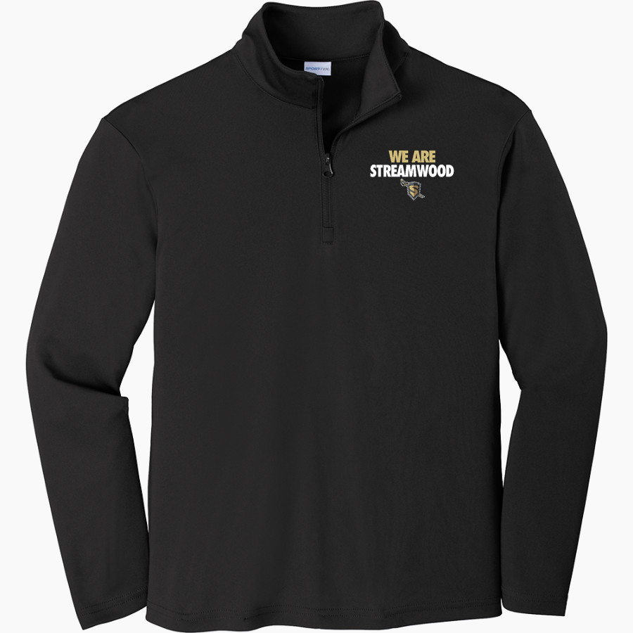 STREAMWOOD HIGH SCHOOL SABRES <span class="pdp-name-mascot">STREAMWOOD SABRES</span> Sport-Tek Youth PosiCharge Competitor 1/4-Zip Pullover