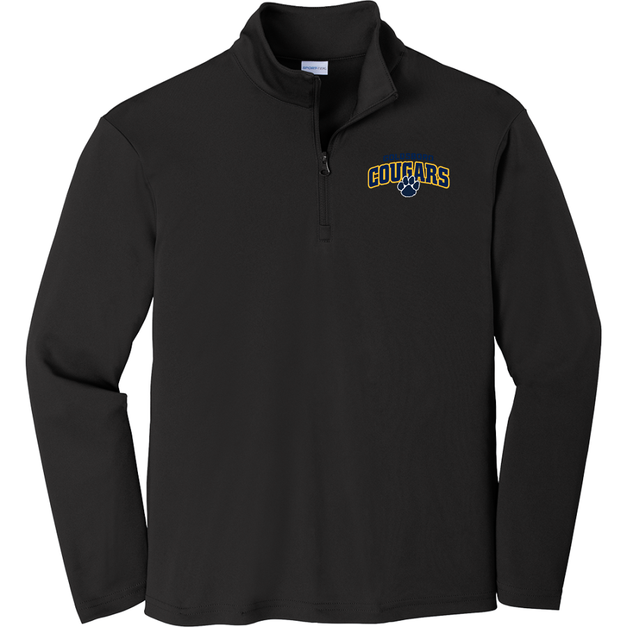 Goldsboro Cougars <span class="pdp-name-mascot">Goldsboro Cougars</span> Sport-Tek Youth PosiCharge Competitor 1/4-Zip Pullover