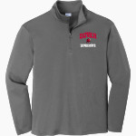 DOVER HIGH SCHOOL LONGHORNS Sport-Tek Youth PosiCharge Competitor 1/4-Zip Pullover Front Thumbnail
