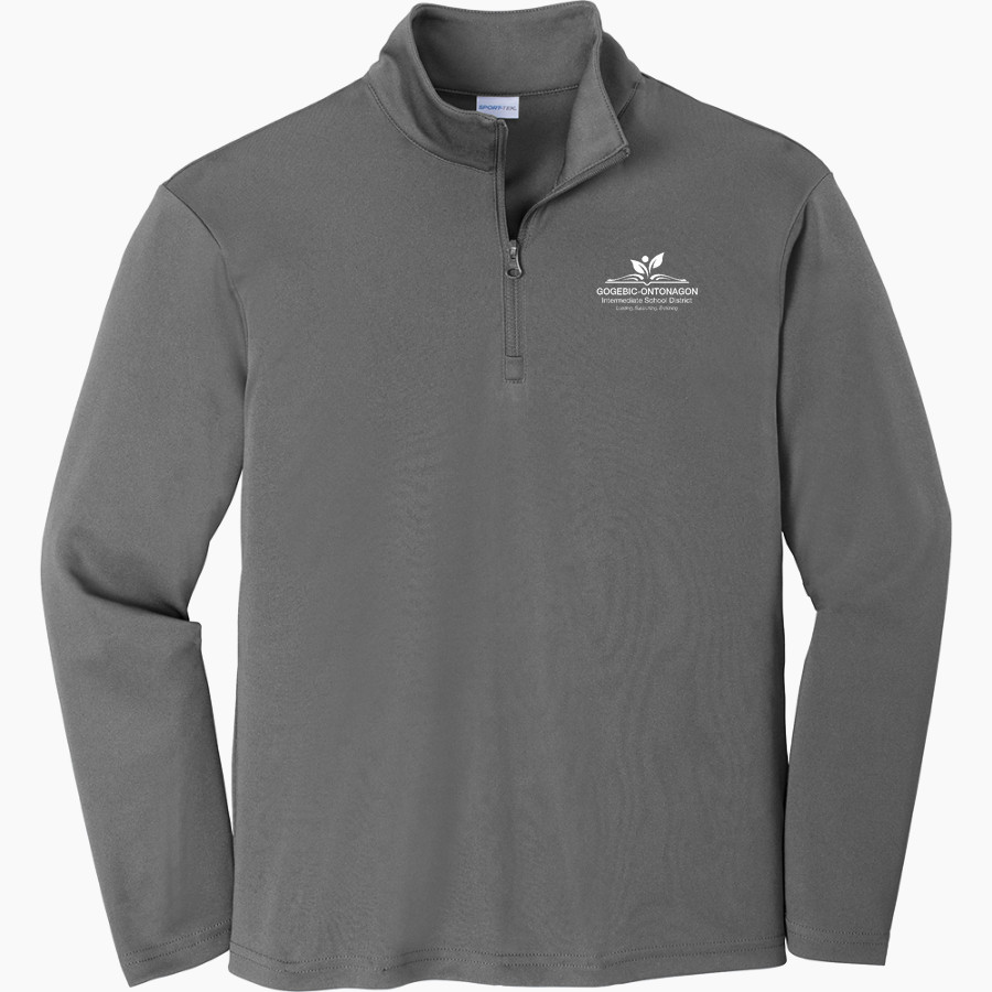 Gogebic-Ontonagon Intermediate School District <span class="pdp-name-mascot">Gogebic-Ontonagon Intermediate School District</span> Sport-Tek Youth PosiCharge Competitor 1/4-Zip Pullover