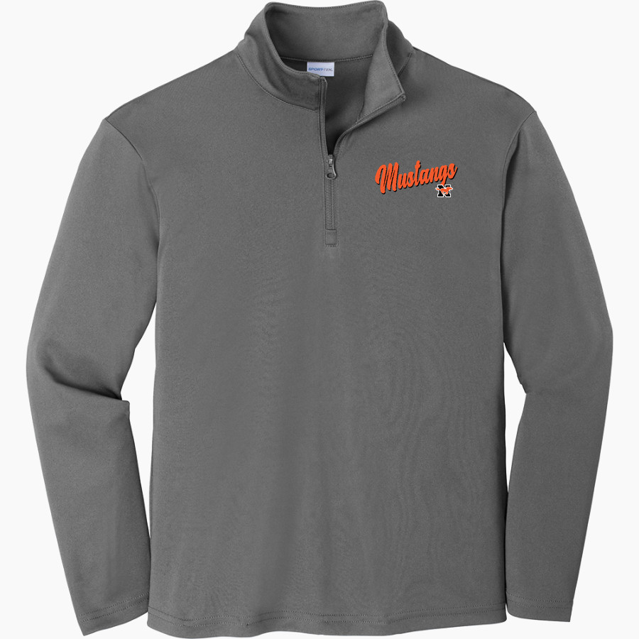 NORTHVILLE HIGH SCHOOL MUSTANGS Sport-Tek Youth PosiCharge Competitor 1/4-Zip Pullover