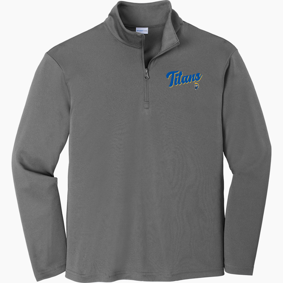 DISNEY II MAGNET SCHOOL TITANS <span class="pdp-name-mascot">DISNEY II TITANS</span> Sport-Tek Youth PosiCharge Competitor 1/4-Zip Pullover