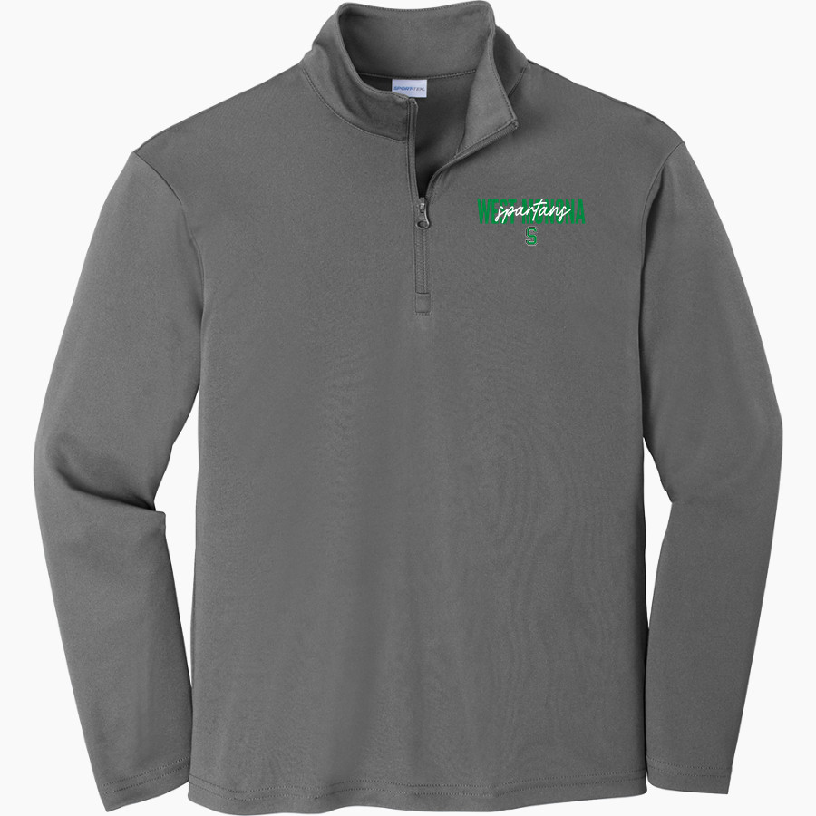 WEST MONONA HIGH SCHOOL SPARTANS Sport-Tek Youth PosiCharge Competitor 1/4-Zip Pullover