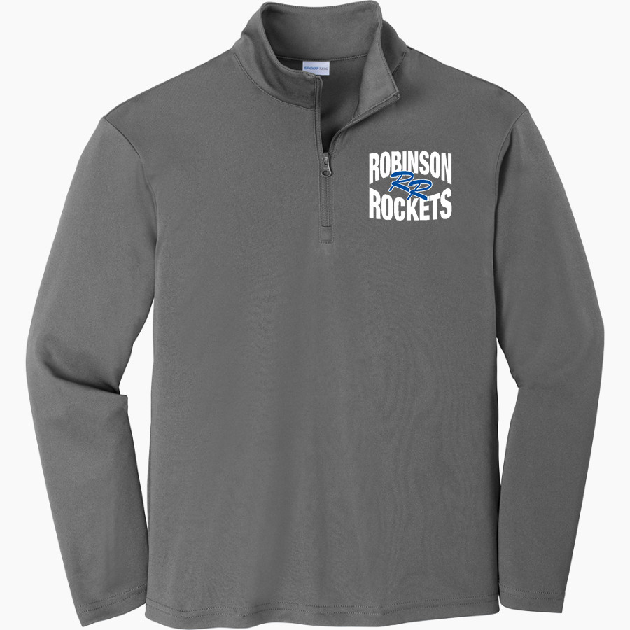 ROBINSON HIGH SCHOOL ROCKETS <span class="pdp-name-mascot">ROBINSON ROCKETS</span> Sport-Tek Youth PosiCharge Competitor 1/4-Zip Pullover