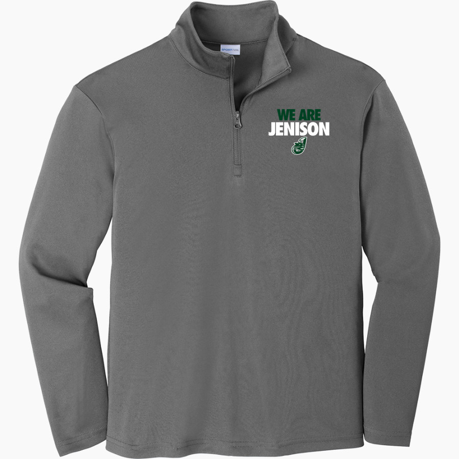 JENISON HIGH SCHOOL WILDCATS <span class="pdp-name-mascot">JENISON WILDCATS</span> Sport-Tek Youth PosiCharge Competitor 1/4-Zip Pullover