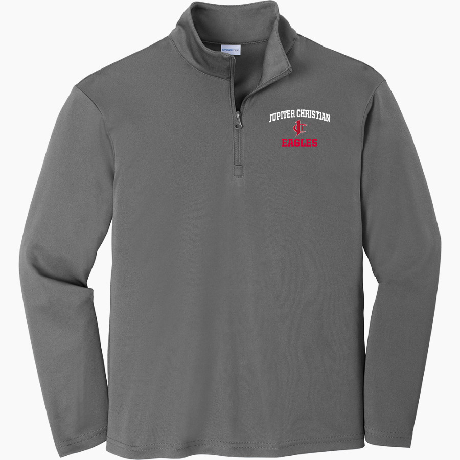 Jupiter Christian Eagles <span class="pdp-name-mascot">Jupiter Eagles</span> Sport-Tek Youth PosiCharge Competitor 1/4-Zip Pullover
