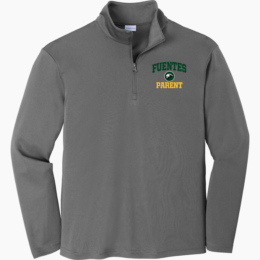 Fuentes Eagles Sport-Tek Youth PosiCharge Competitor 1/4-Zip Pullover
