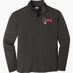 THE DERRYFIELD SCHOOL COUGARS <span class="pdp-name-mascot">THE DERRYFIELD COUGARS</span> Sport-Tek Youth PosiCharge Competitor 1/4-Zip Pullover Front Thumbnail