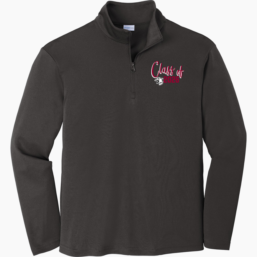 THE DERRYFIELD SCHOOL COUGARS <span class="pdp-name-mascot">THE DERRYFIELD COUGARS</span> Sport-Tek Youth PosiCharge Competitor 1/4-Zip Pullover