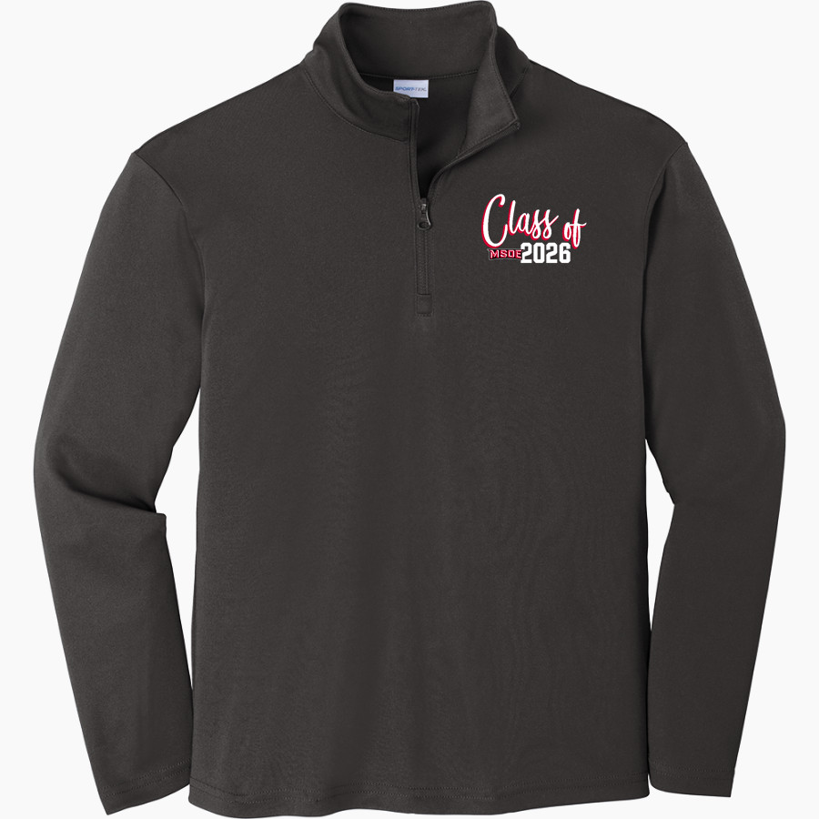 Milwaukee School of Engineering <span class="pdp-name-mascot">MSOE Raiders</span> Sport-Tek Youth PosiCharge Competitor 1/4-Zip Pullover