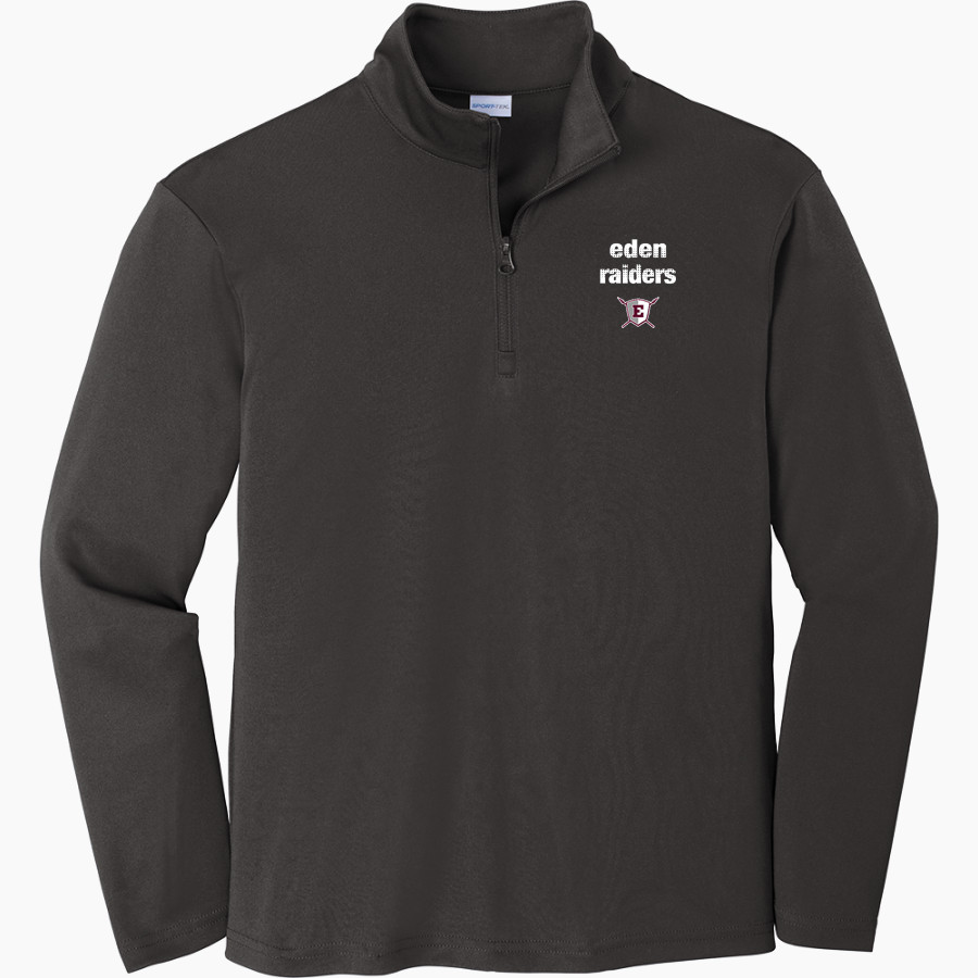 Eden Raiders <span class="pdp-name-mascot">Eden Raiders</span> Sport-Tek Youth PosiCharge Competitor 1/4-Zip Pullover