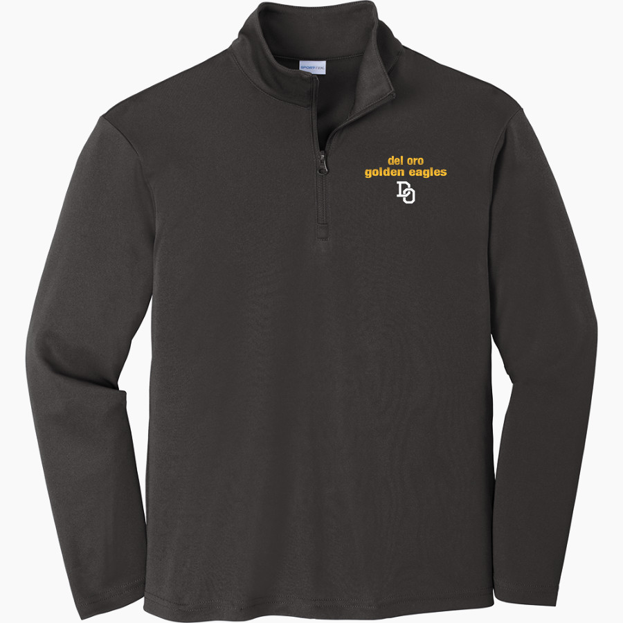 Del Oro Golden Eagles Sport-Tek Youth PosiCharge Competitor 1/4-Zip Pullover