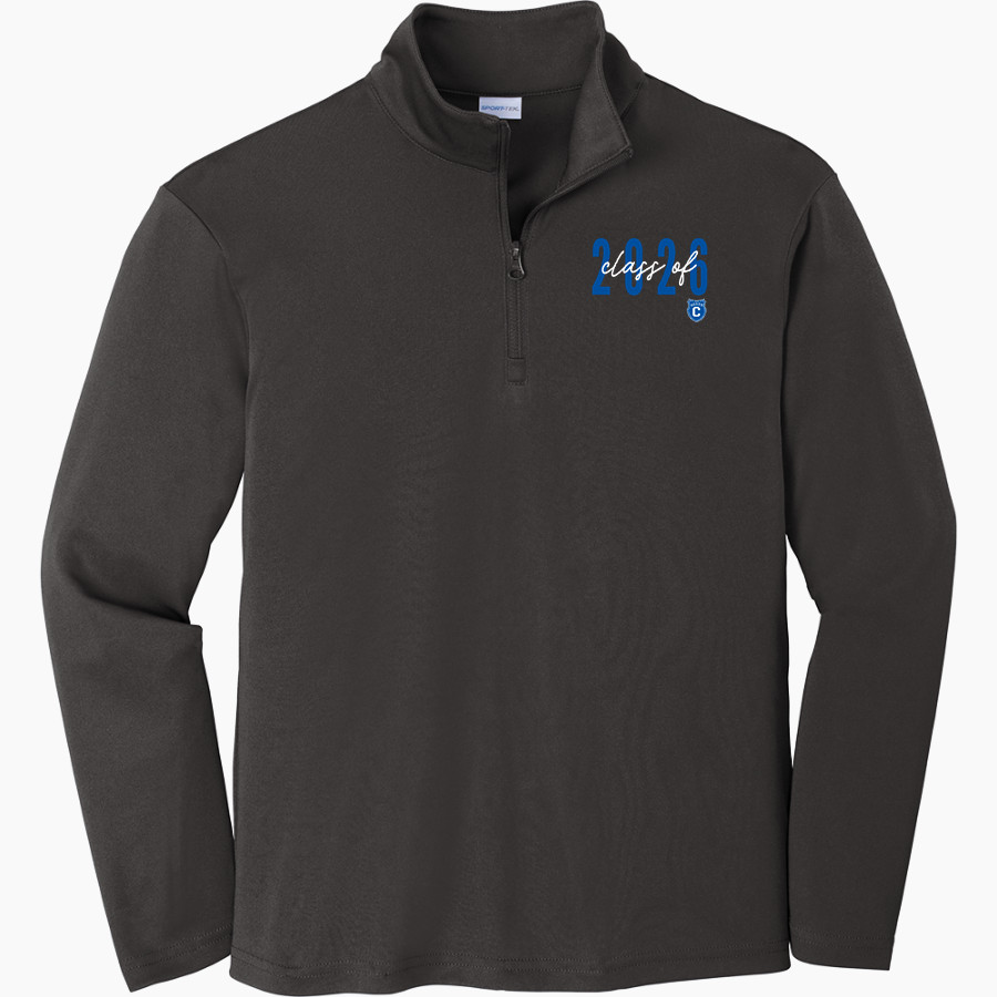 Covenant Scots Sport-Tek Youth PosiCharge Competitor 1/4-Zip Pullover
